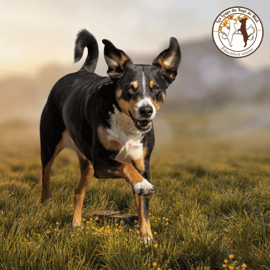 Le chien réactif, allégorie